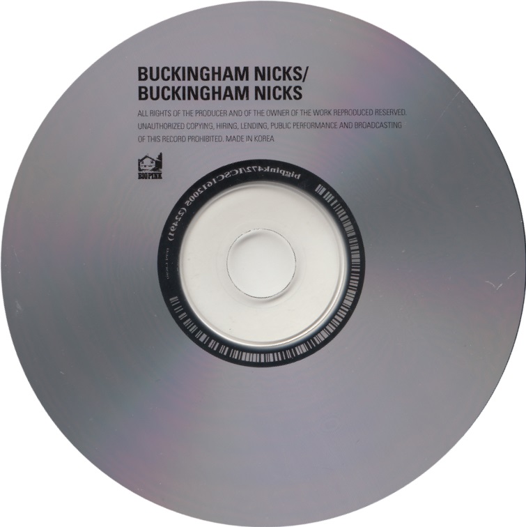 Stevie Nicks & Lindsey Buckingham Buckingham Nicks CD CD Covers Cover Century Over 1.000
